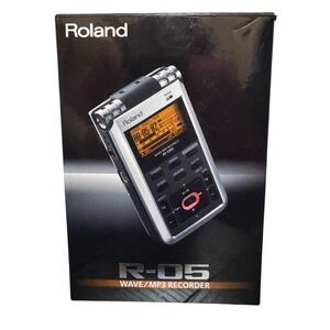 Roland R-05 Studio Portable Wave/MP3 Recorder With SD Card